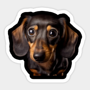 Sweet Dachshund - I Dachshund Just Around - Everything For The Club Sticker